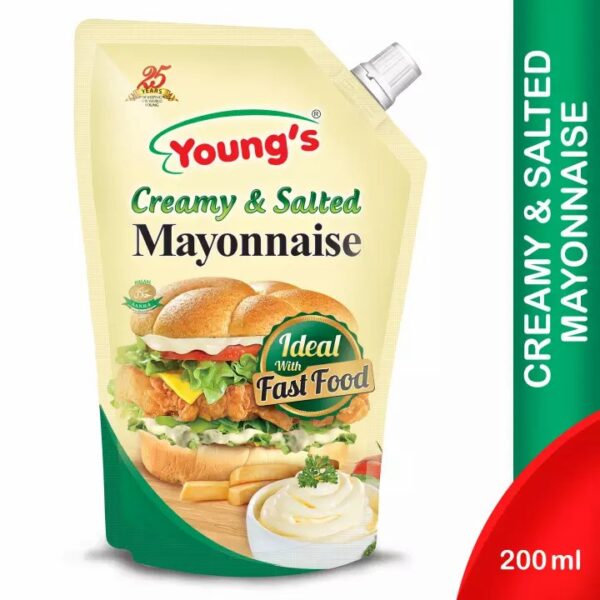 Young's Creamy & Salted Mayonnaise - 200ml